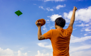 Dashain 2026 in Nepal Tika Kids with Kites