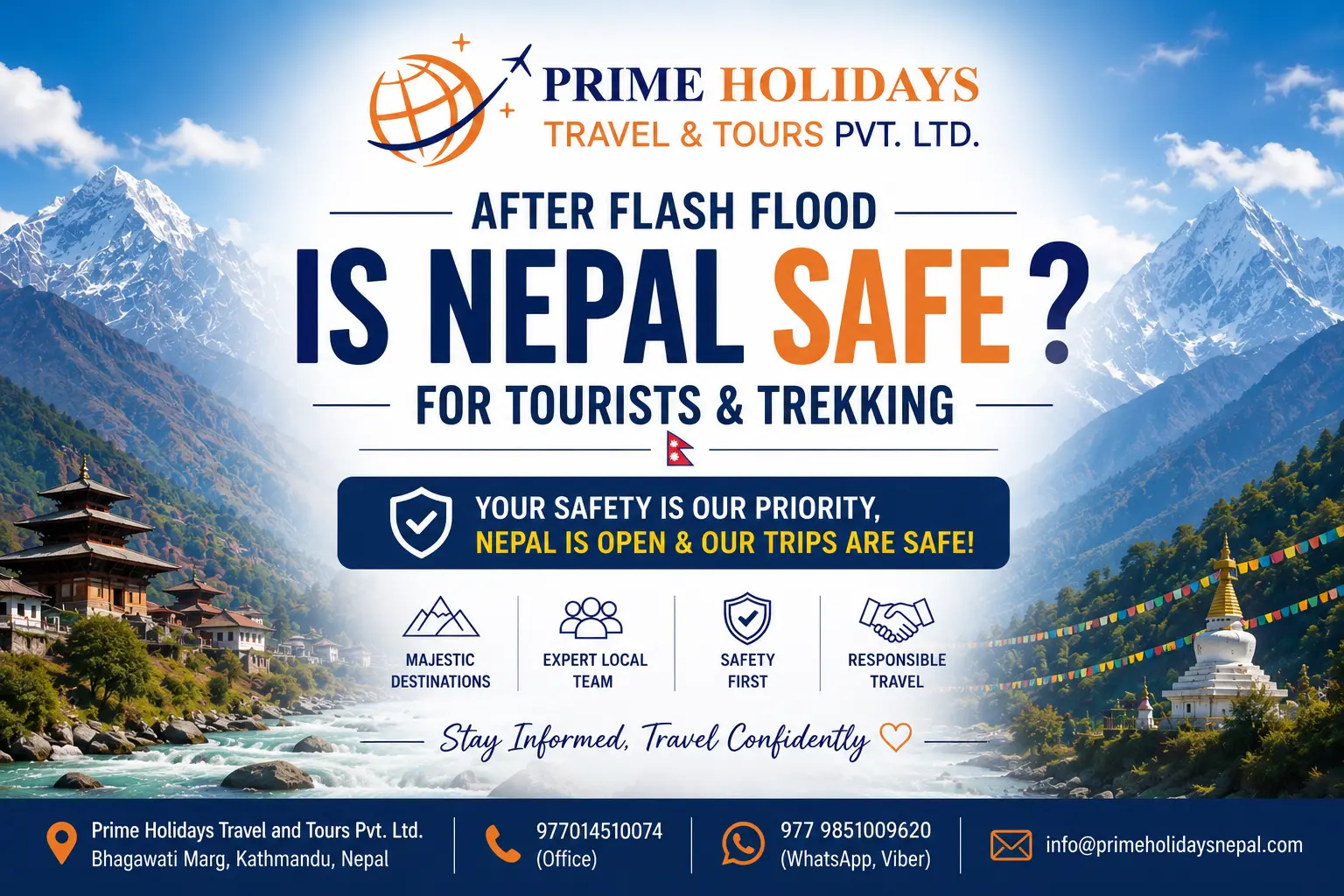 Nepal Flash Flood August 26, 2026: Is Nepal Safe for Tourists and Trekkers?